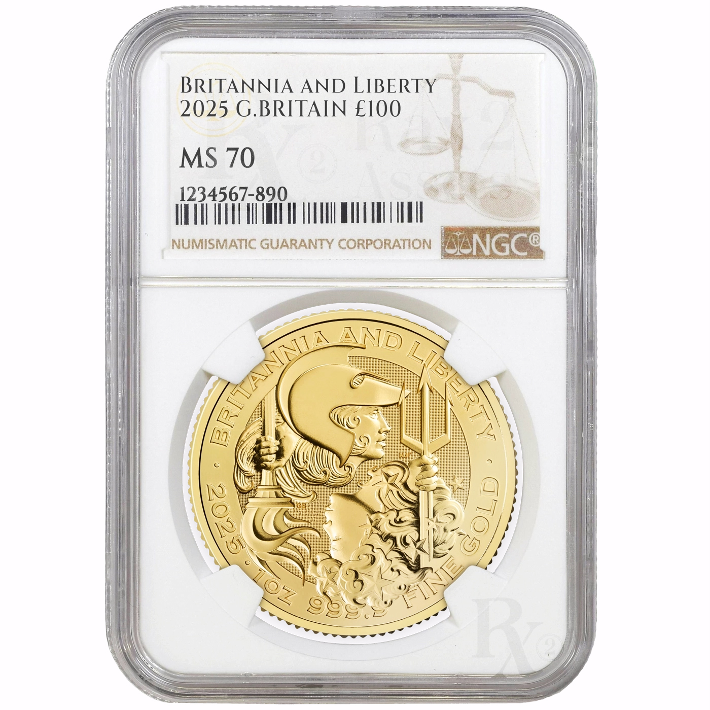 Britannia and Liberty 2025 1oz - Image 2