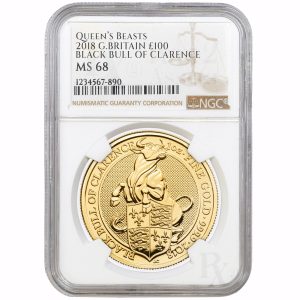 Queen’s Beasts Bull of Clarence 2018 1oz