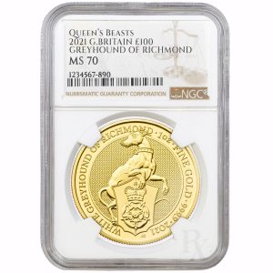 Queens Beasts Greyhound of Richmond 2021 1oz