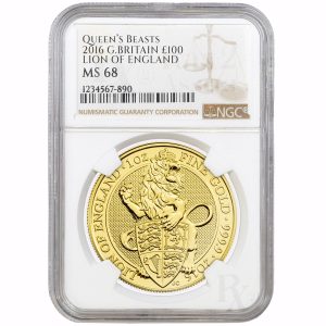 Queen’s Beasts Lion of England 2016 1oz