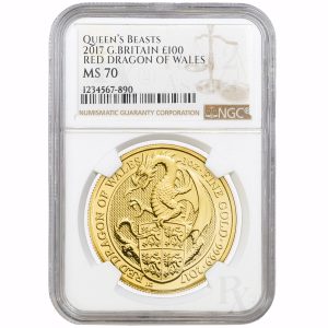 Queens Beasts Red Dragon 2017 1oz