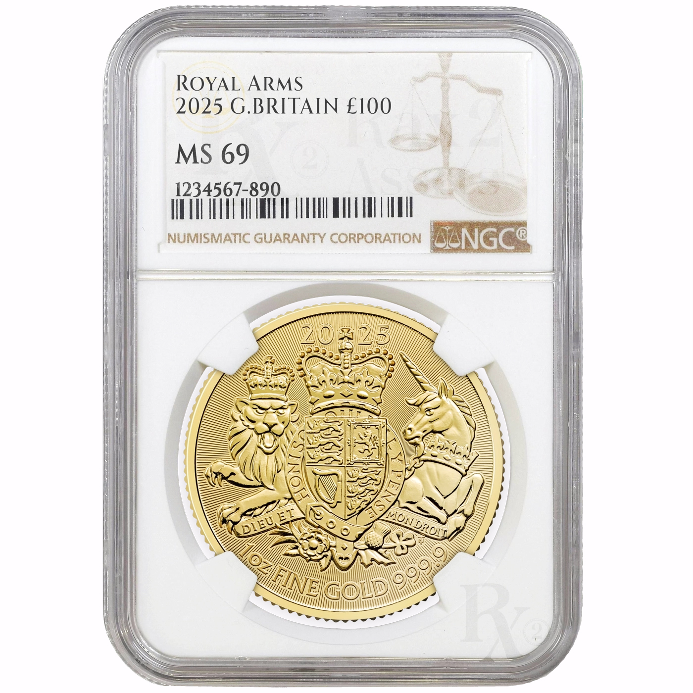 Royal Arms 2025 1oz - Image 3