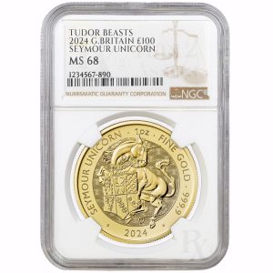 Tudor Beasts Seymour Unicorn 2024 1oz