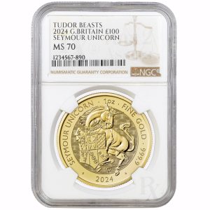 Tudor Beasts Seymour Unicorn 2024 1oz