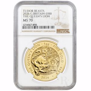 Tudor Beasts The Queens Lion 2026 1oz